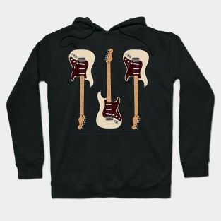 Triple Olympic Pearl Stratocaster Hoodie